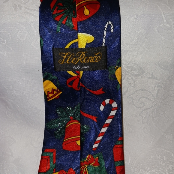 3 Christmas Ties Holiday Traditions by Hallmark Florence BK Inc & LS Ayres - Picture 5 of 10